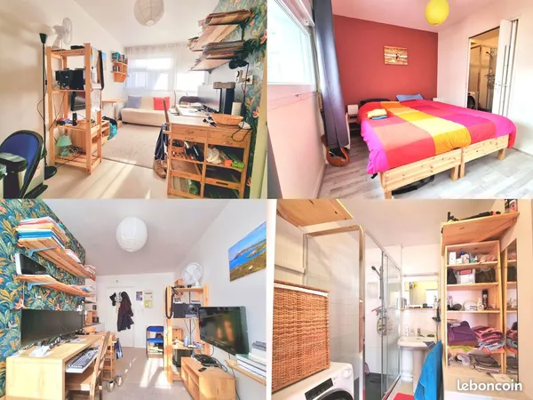 Appartement 27m² tout meublé et sans locataire 