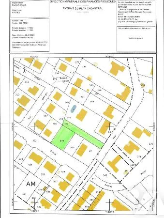 Terrain 1056 m² 