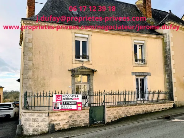 Maison de bourg à Villiers-Charlemagne 53273 en mayenne 53 