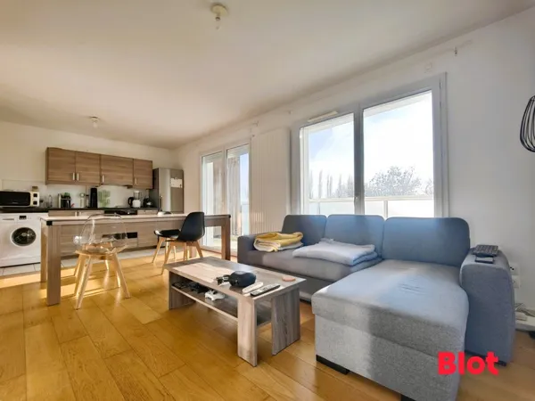 Appartement T3 AVEC LOCATAIRE au calme, avec garage et terrasse à SAINT-HERBLAIN 