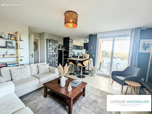 Appartement 3 pièces 63 m² 