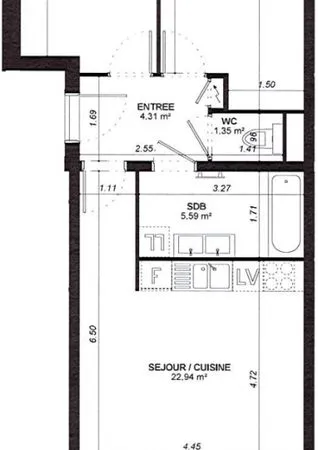 Brumath 3 pièces 60m² avec balcon et garage en sous-sol 