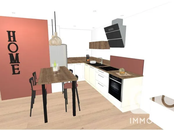Appartement 2 pièces 43 m² 