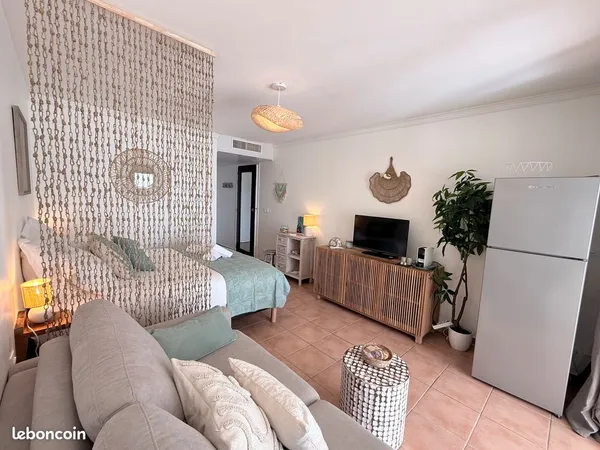 Ensemble rare de 2 studios communicants - Bord de mer - Sainte-Anne 