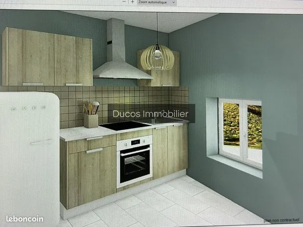 Appartement 2 pièces 35 m² 