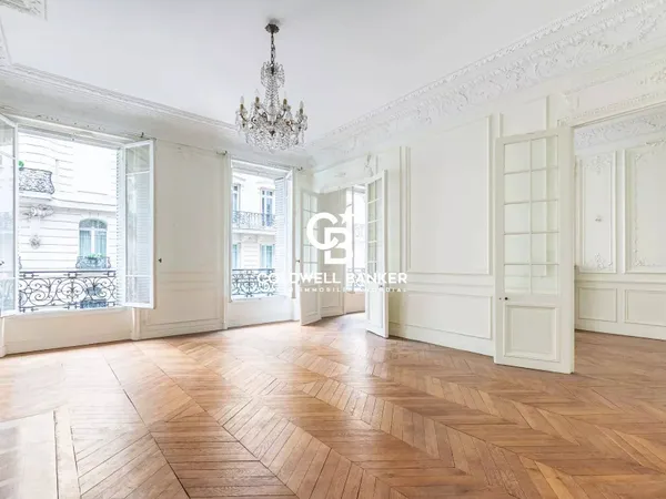 Ternes / Monceau : Spacieux appartement 6/7 pièces 