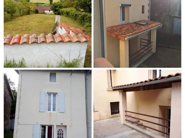 Maison 2 chambres avec jardin 