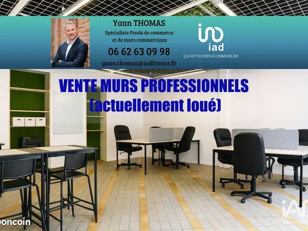 Bureaux 62 m² TOULOUSE 