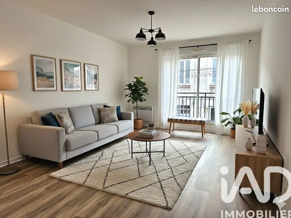 Appartement 3 pièces 58 m² 