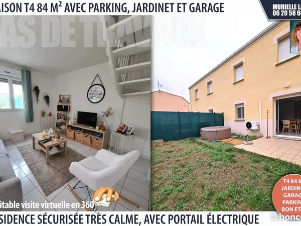 Maison 4 pièces 84 m² 