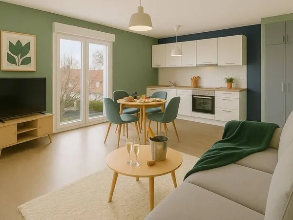 Appartement 3 pièces 55 m² 