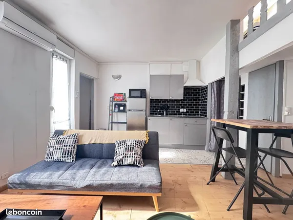 Studio 2 pièces 30 m² 
