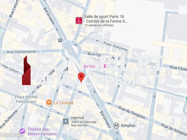 Boutique 105 m² PARIS 