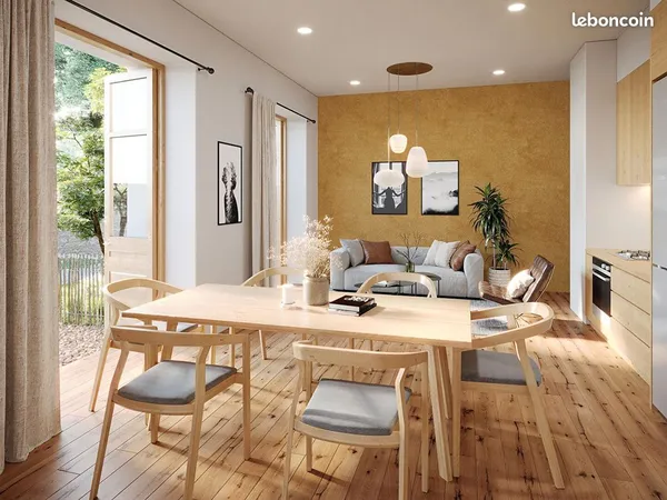 Appartement 2 pièces 37 m² 