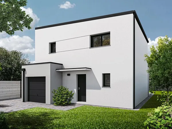 Terrain + maison 107 m² 