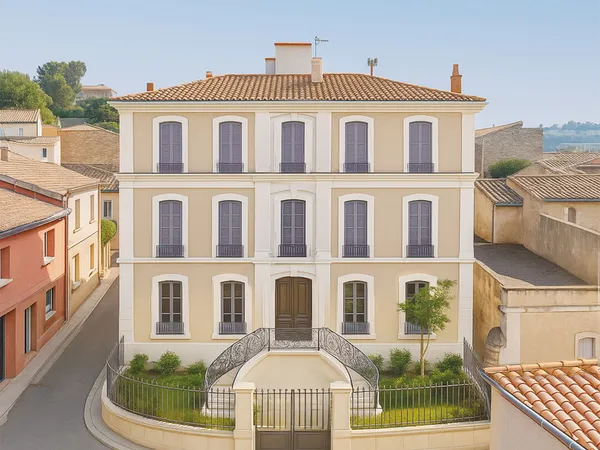 Vauvert ? Investissement Denormandie patrimonial ? Maison de maître rénovée 