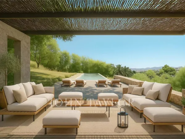 Villa neuve contemporaine avec 5 chambres à louer à Mougins - Do 