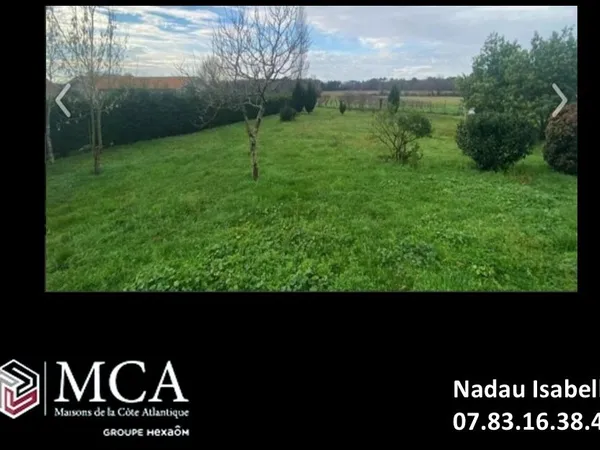 Terrain 400 m² 