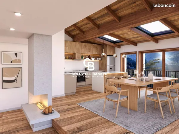 Duplex 4 pièces 107 m² 