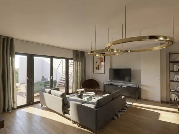 Paris 20e - rue de la Chine - exceptionnel penthouse - T 3 