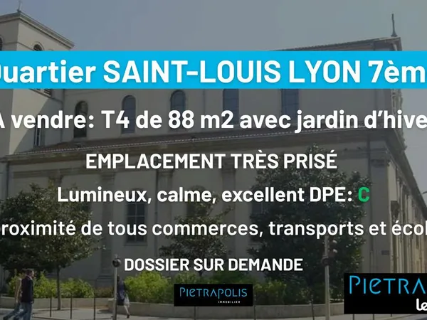 Appartement 4 pièces 80 m² 