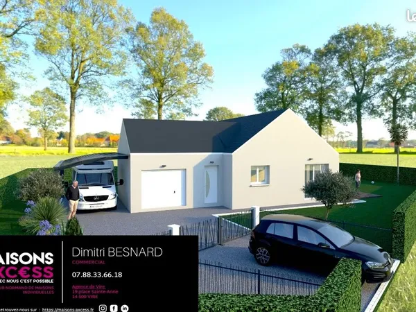 Maison 4 pièces 90 m² 