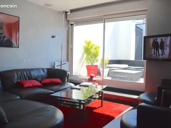 Quartier St Maurice, Penthouse T4 avec terrasse XXL rare sur le secteur 