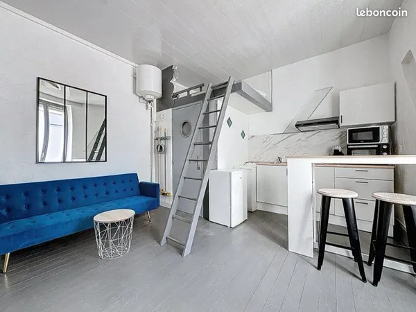 Studio 17 m2 rue de la Colombière 