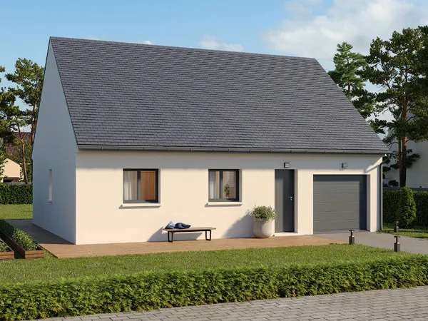 Maison 3 pièces 71 m² 