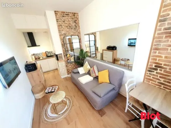 Appartement 1 pièce 14 m² 