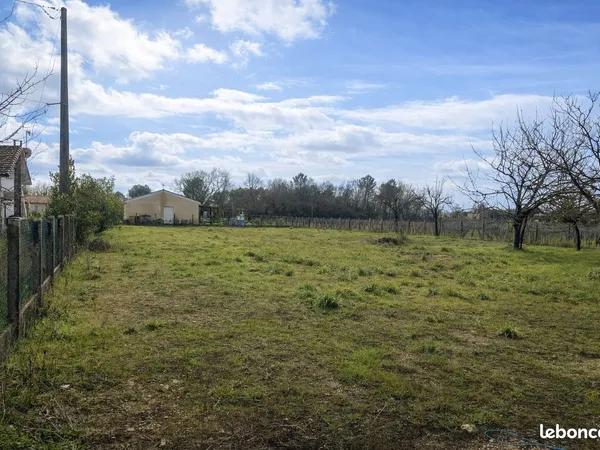 Vente terrain constructible 
