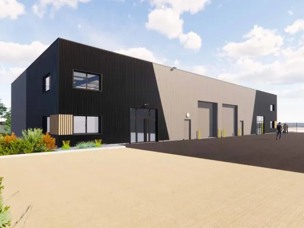A LOUER - STOCKAGE - BUREAUX - 833 M2 - MONTOIR DE BRETAGNE - ATELIER - AIRBUS 
