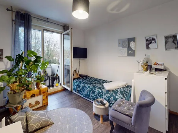 Studio 2 pièces 20 m² 