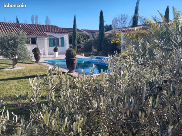 Maison Plain pied avec Piscine 