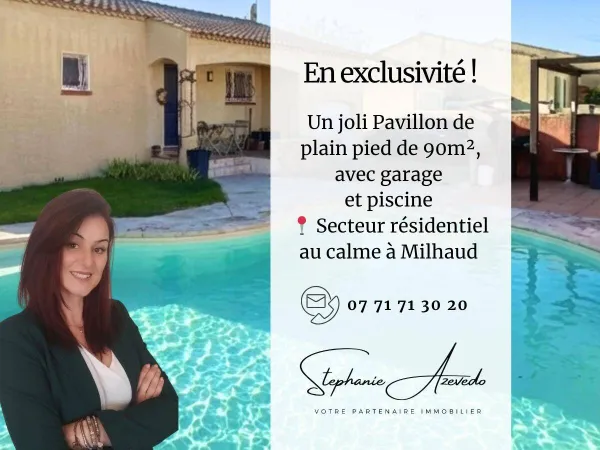 Maison de plain-pied 4 pièces 90 m² 