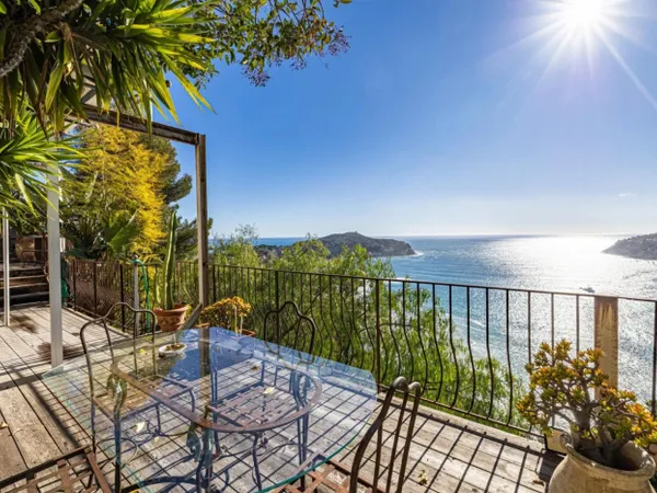 Villefranche-sur-Mer - Appartement avec Panorama plein sud et te 
