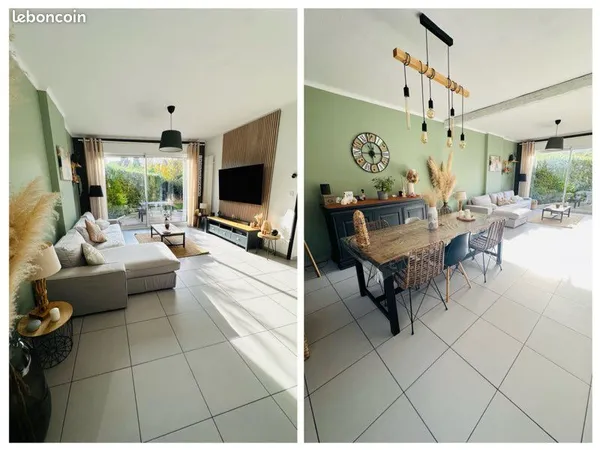 Maison 4 chambres avec jardin - 900 m de la gare 