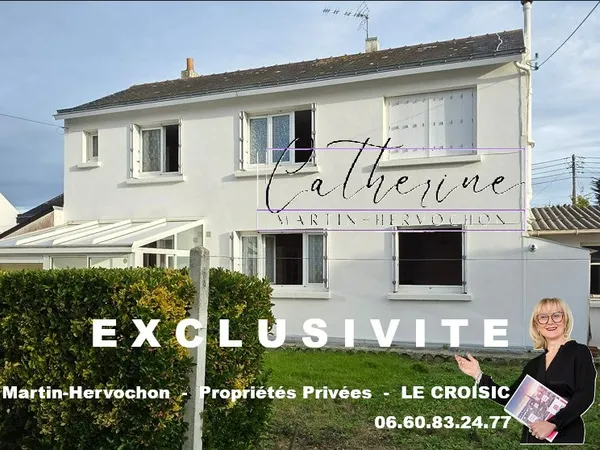 Maison Le Croisic 5 pièce(s) 91m² avec atelier attenant à rénover 