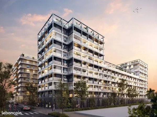 F2 Neuf meublé 44 m² Asnières / Les Grésillons 