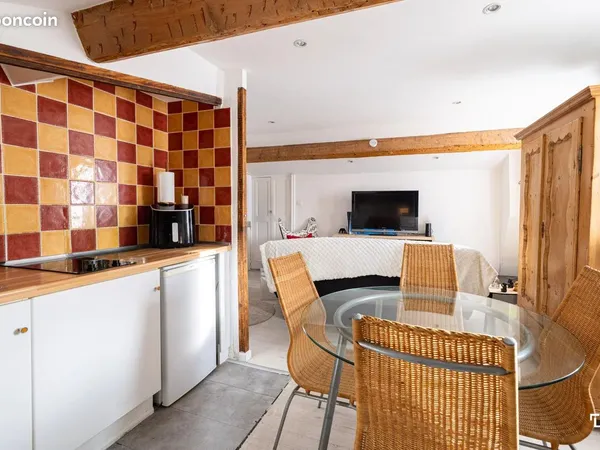Studio 1 pièce 19 m² 