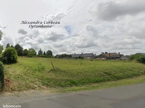Terrain 3 195 m² Savigne Sous Le Lude 