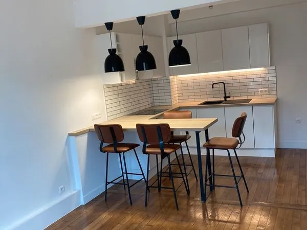 Appartement T2, 42m2 à vendre loué 