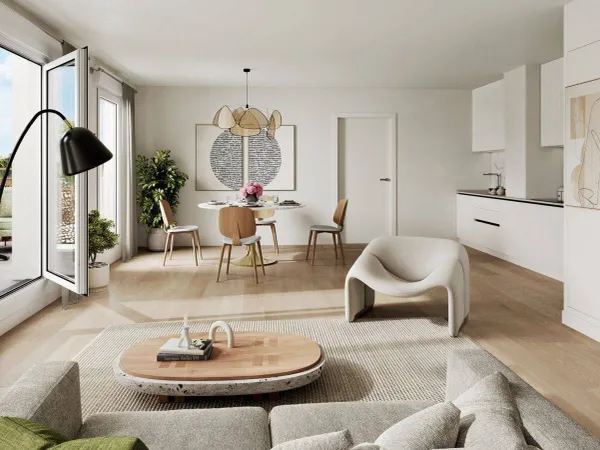 Appartement 2 pièces 44 m² 
