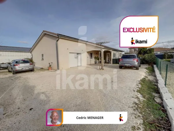 Maison de plain-pied 4 pièces 105 m² 