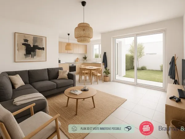 5 PIÈCES de 116m² offrant 223m² de surface privative + PKG(s) 
