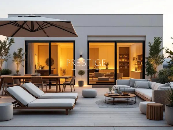 MONTPELLIER SUD T5 DE 90 M2 AVEC 103 M2 DE TERRASSE 