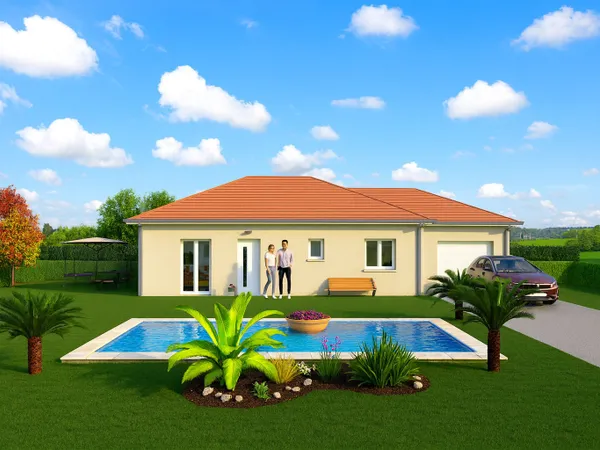 Maison 4 pièces 85 m² 
