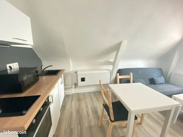 Studio 1 pièce 13 m² 