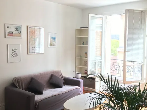 Loue 2 pièces meublé Paris 16ème Auteuil - 48m² 