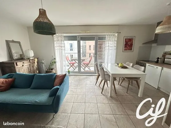 Appartement 2 pièces 45 m² 